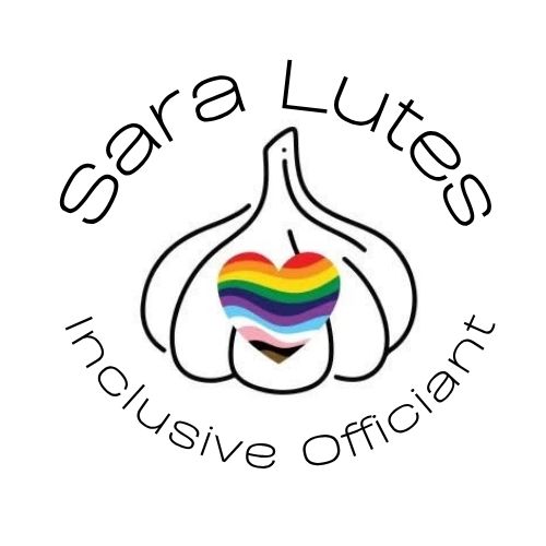 Sara Lutes Inclusive Officiant Logo